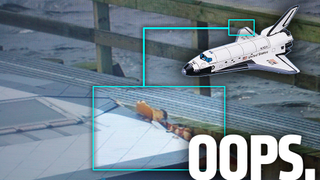 A New York Barge Pilot Smashed The Shuttle's Wing